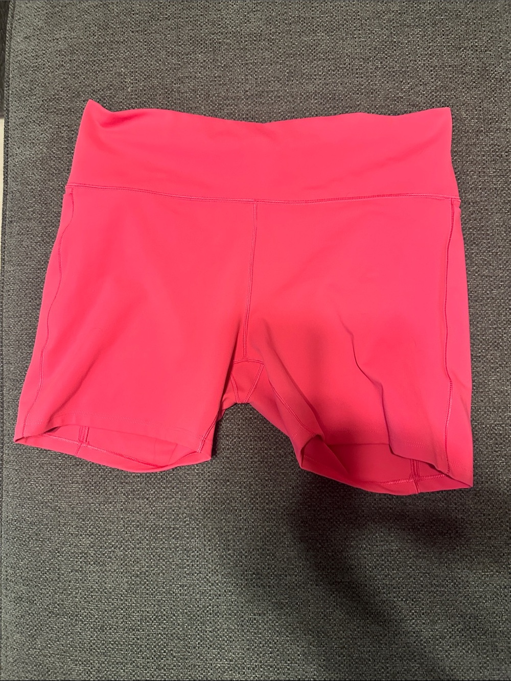 DSG High-Waist Bike Shorts in Hot Pink